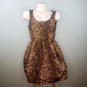 NWOT Zara Woman Leopard Dress